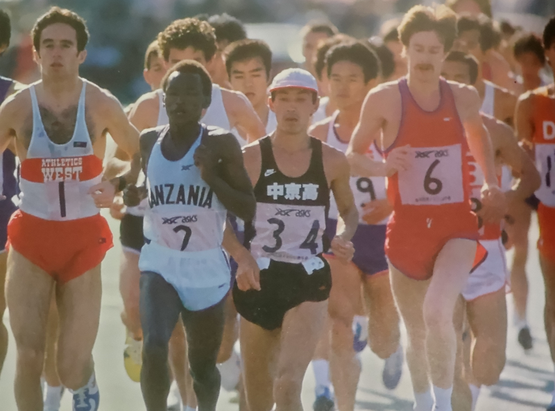 ランニング姿の写真